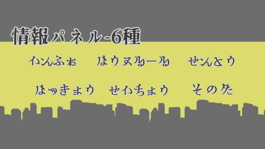 【素材集・非公式】クトゥルフ神話TRPG「既災壊回、」用 非公式素材集