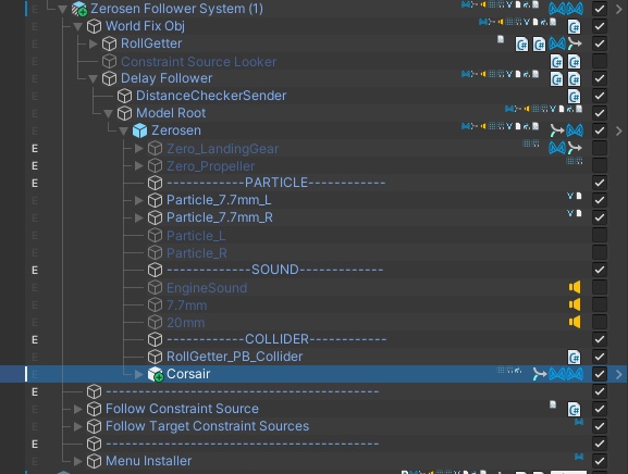 (無料)3Dモデル「ユビークル用 F4U-1A "コルセア"」