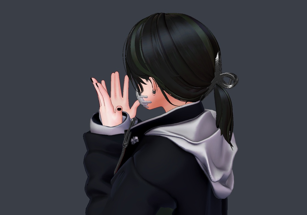 3Dキャラクター「弓月」