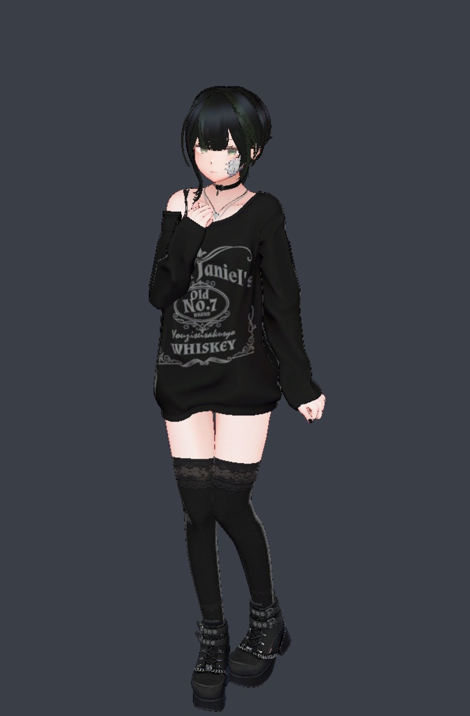 3Dキャラクター「弓月」