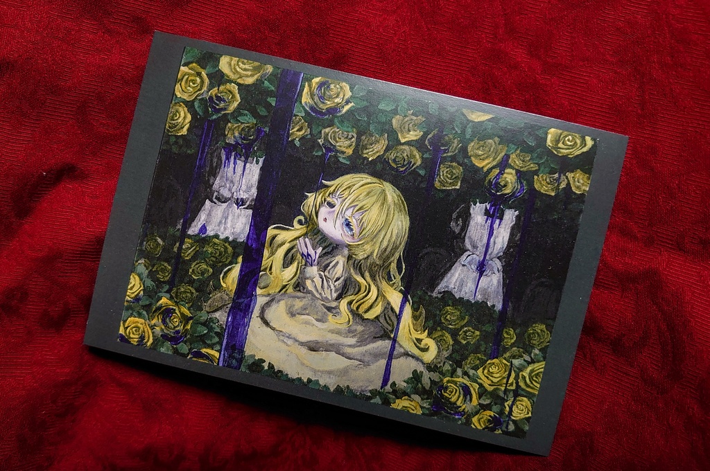 ▼新作ポストカード▼愛されすぎたあの子