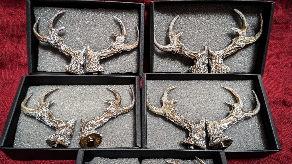 ▼ドール用ツノパーツ【シカ】