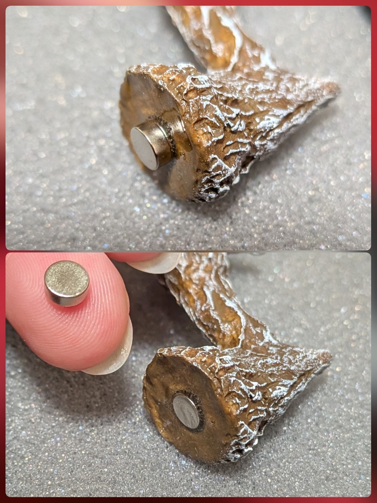 初出し価格▼ドール用ツノパーツ【使い魔Aタイプ】