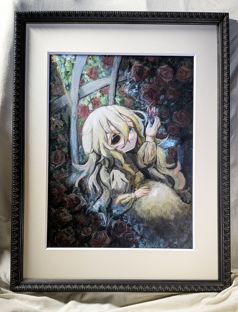 【個展原画】世界一美しいアンデッド（2025）