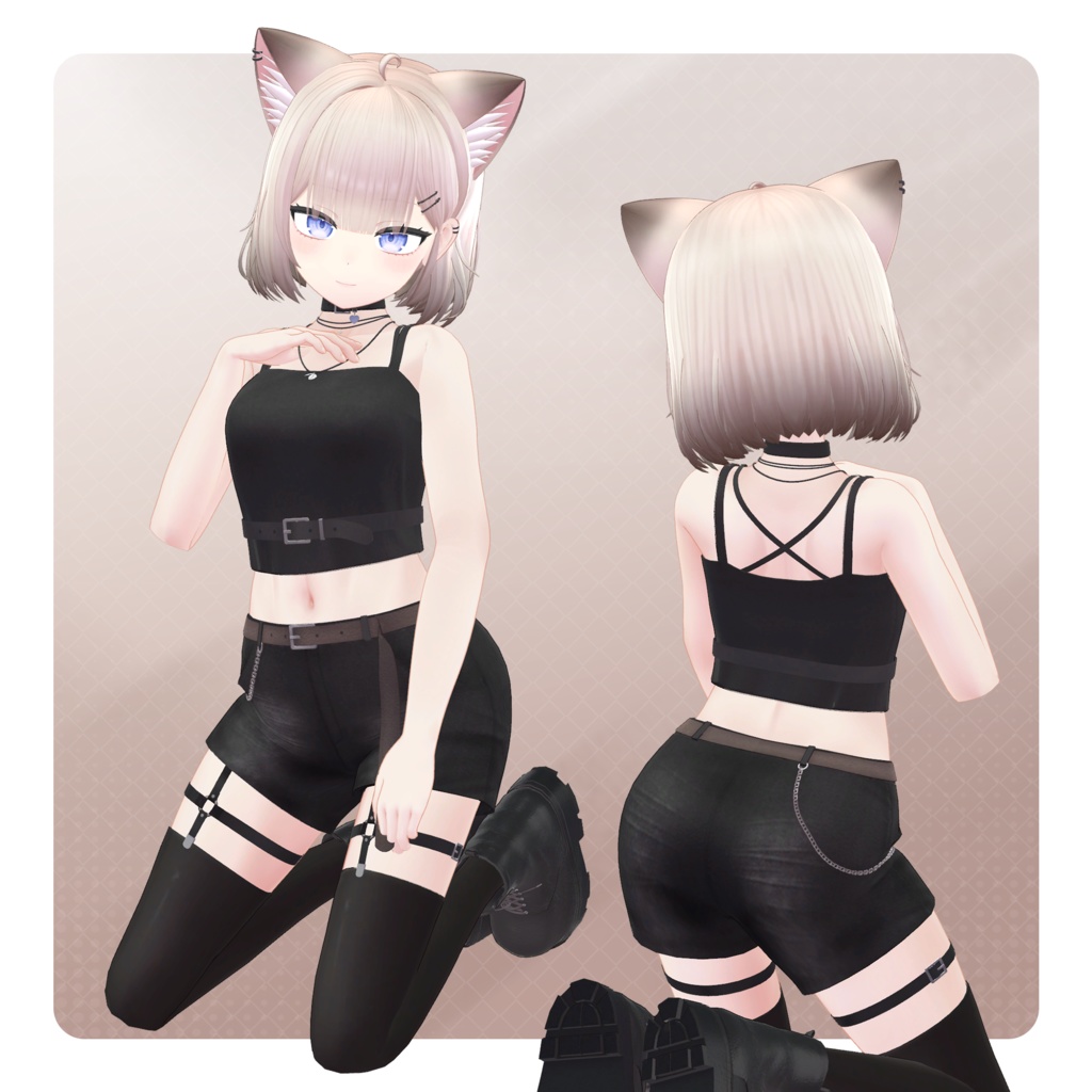 オリジナル3Dモデル「ナオ - Nao」ver1.0.0