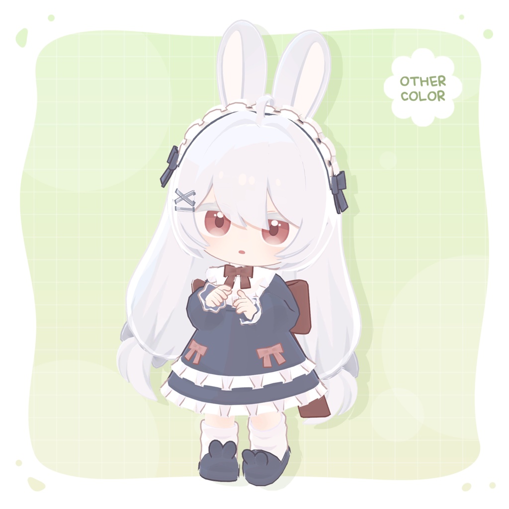 オリジナル3Dモデル「ここね - Kokone」ver1.0.1