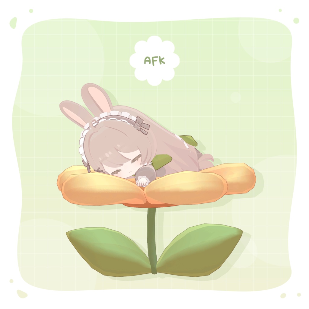 オリジナル3Dモデル「ここね - Kokone」ver1.0.1