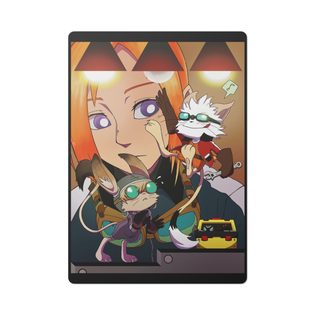 下敷き(Now it's time to work‼︎)