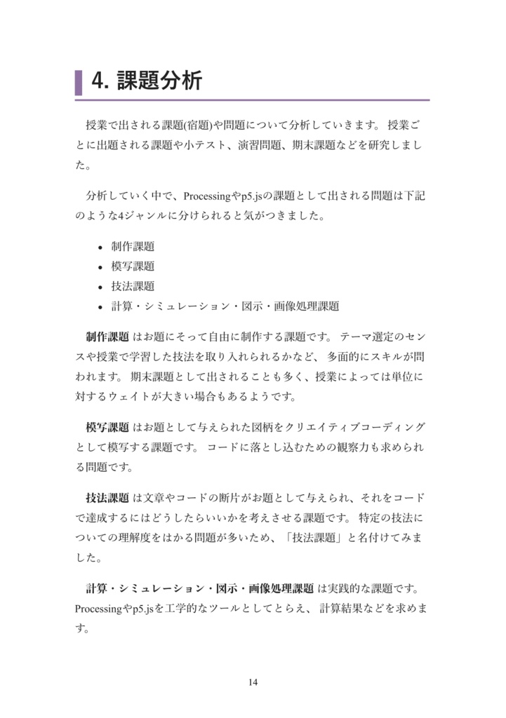 クリエイティブコーディングの参考書