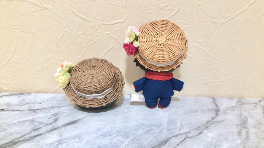 ぬい用カンカン帽(フラワーミックス)