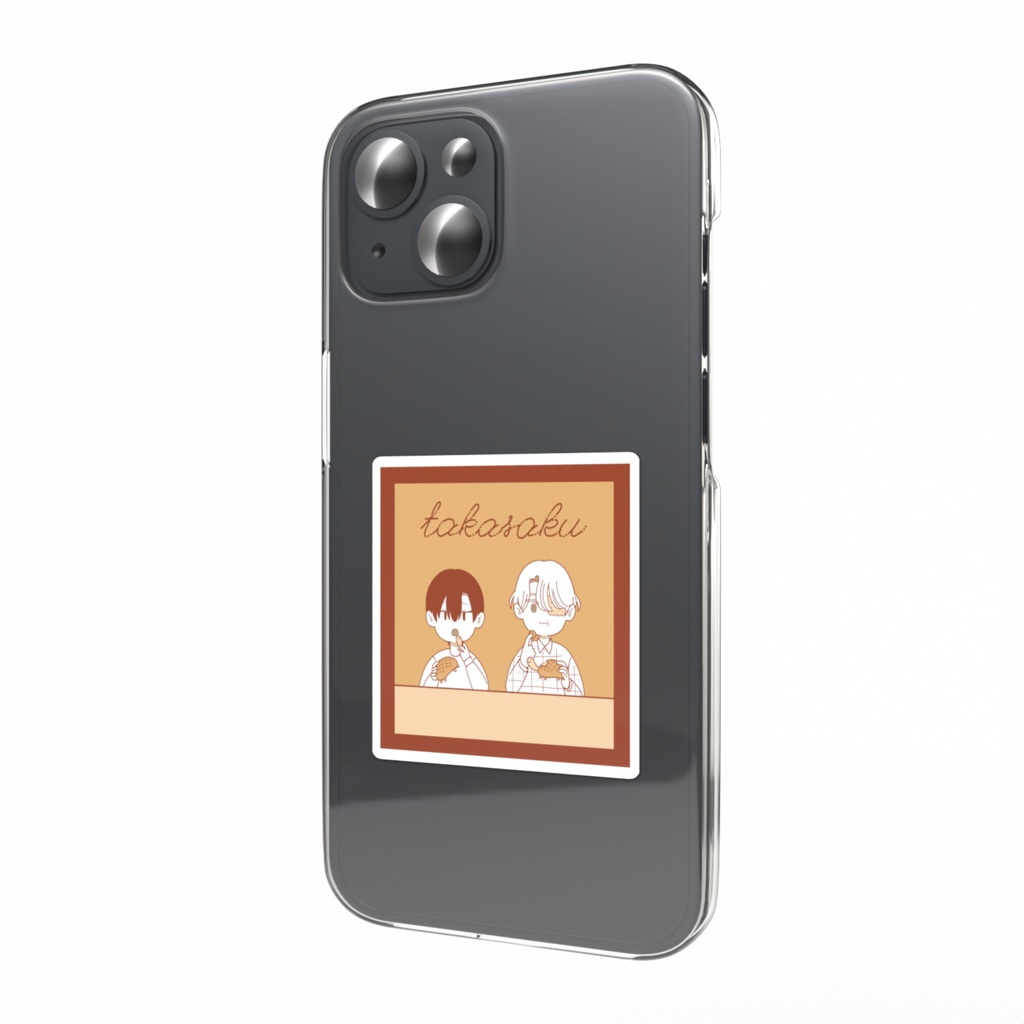 かめパンステッカー(brown)