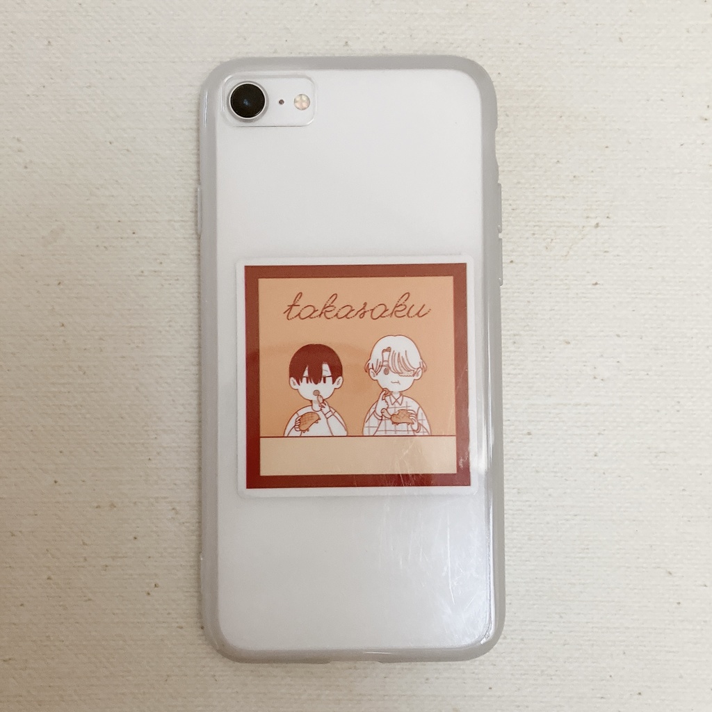 かめパンステッカー(brown)