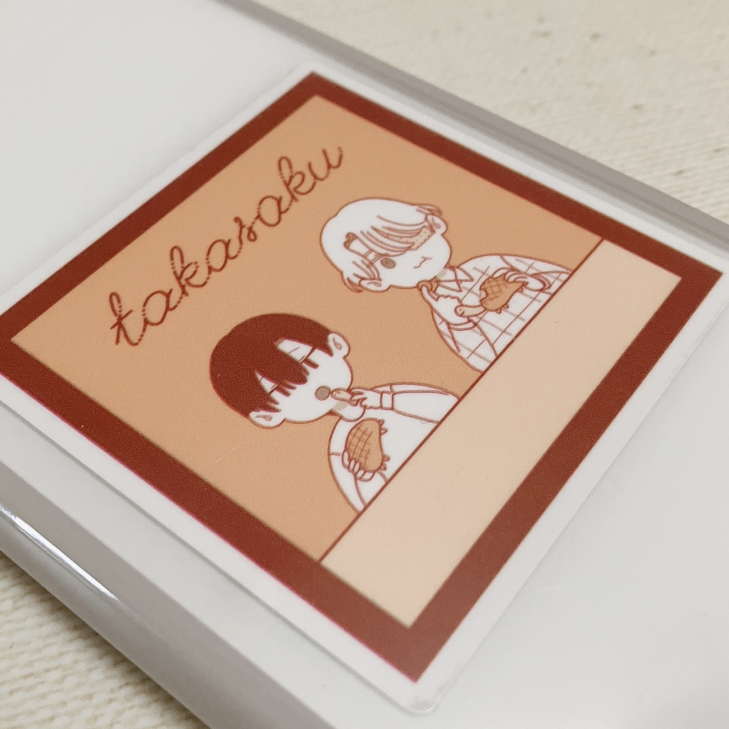 かめパンステッカー(brown)