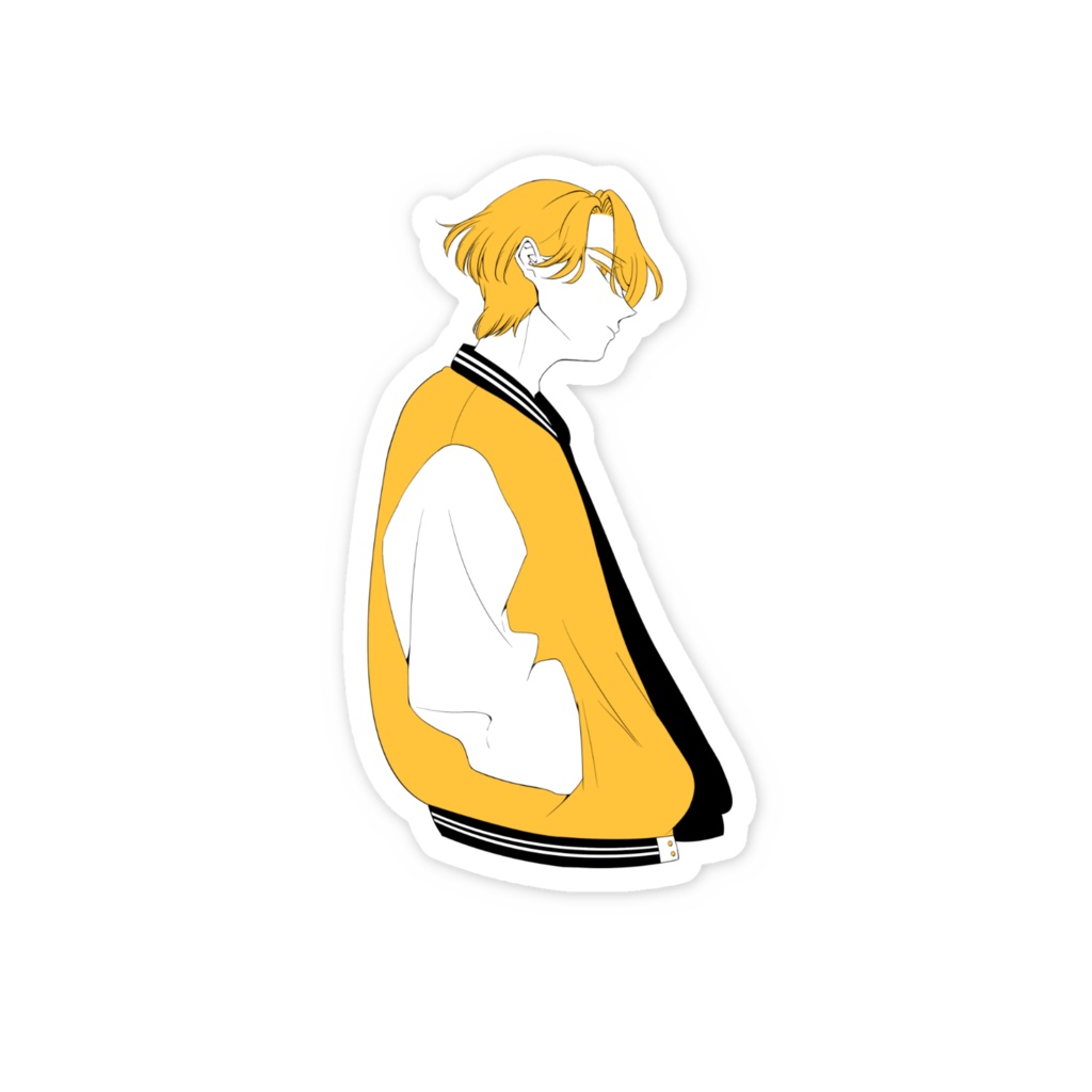 スタジャン昂良ステッカー