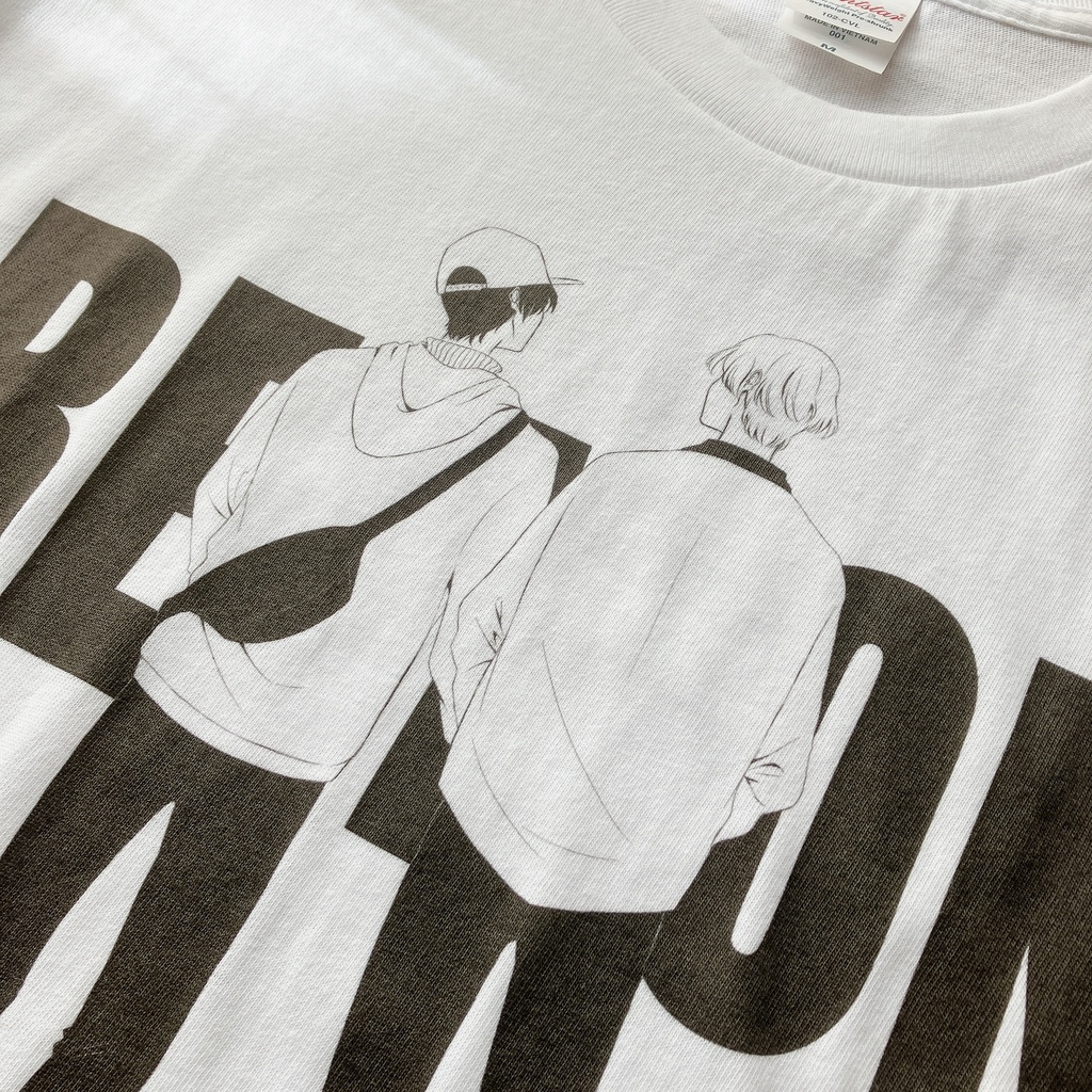 ポケット手繋ぎロングTシャツ