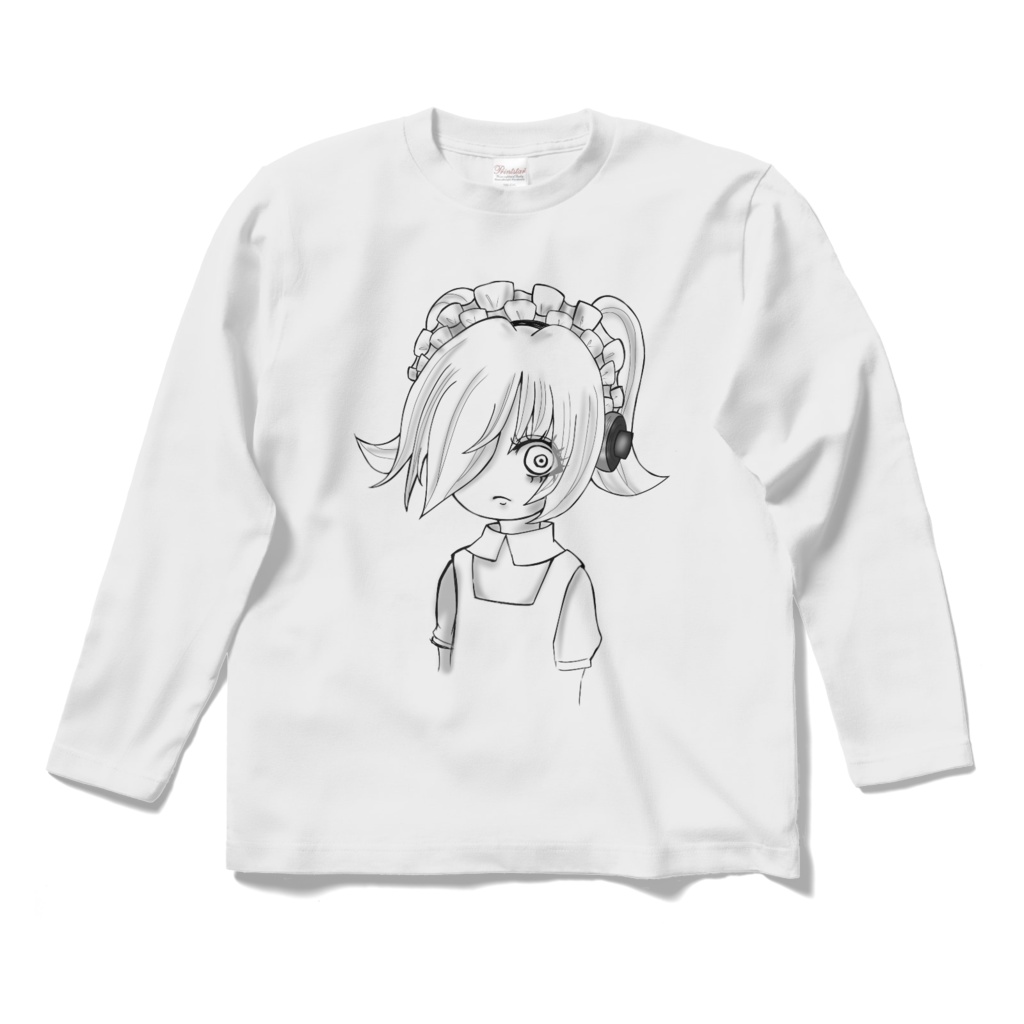 モノクロめいど♦︎ロンT