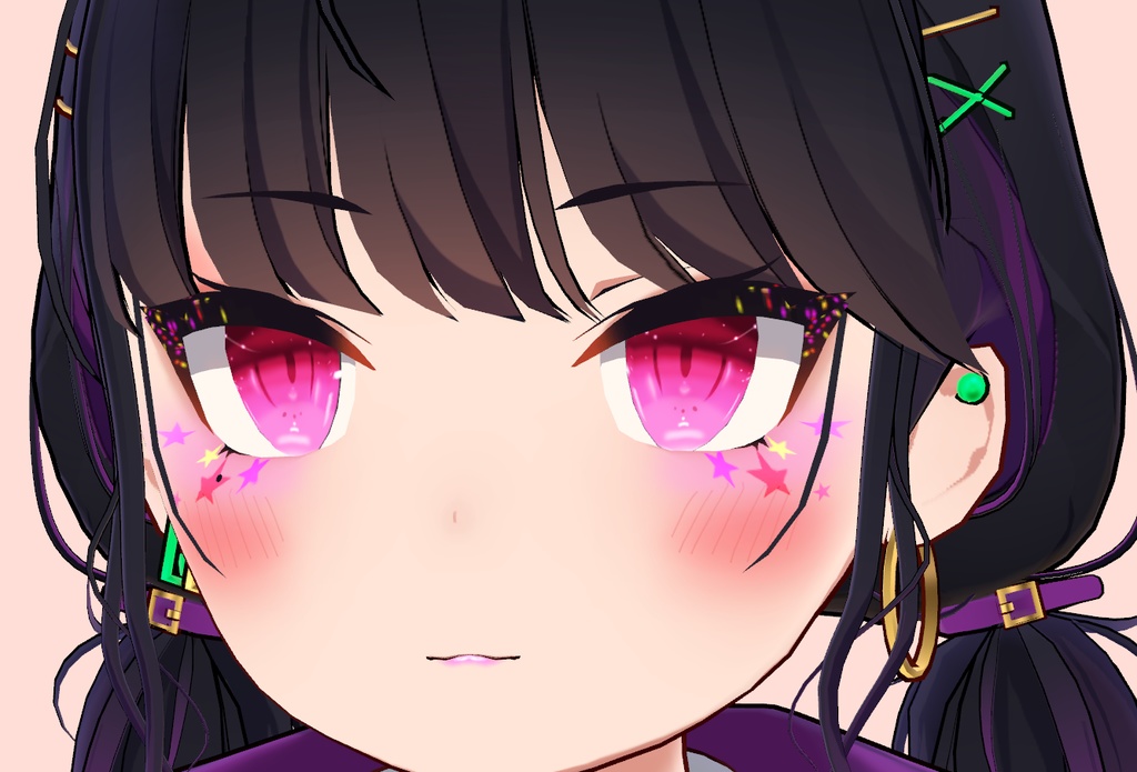 北の夜空の瞳【改変用瞳テクスチャ】