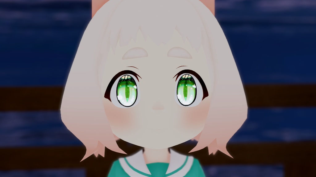 猫少女の瞳【改変用瞳テクスチャ】