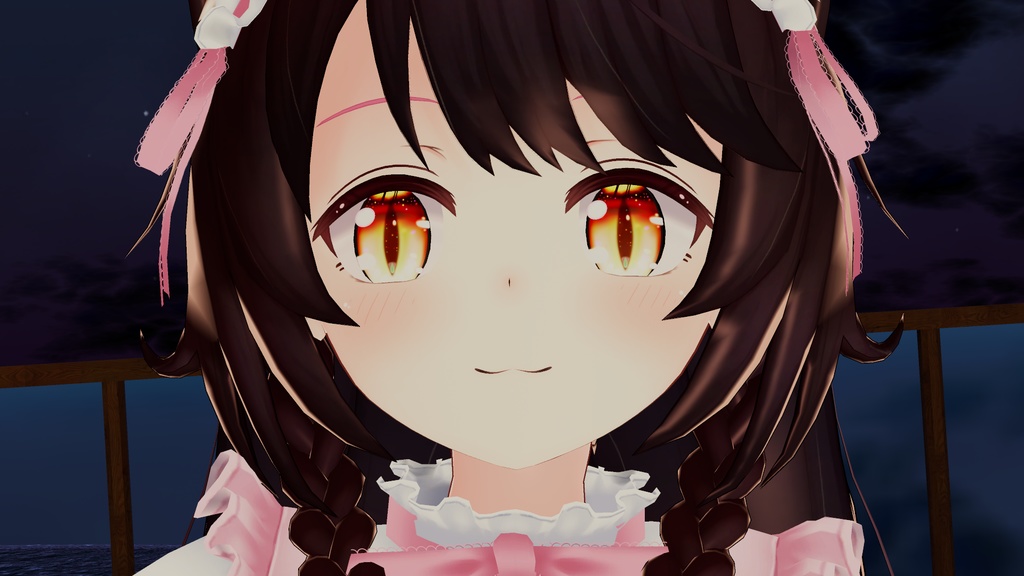 猫少女の瞳【改変用瞳テクスチャ】