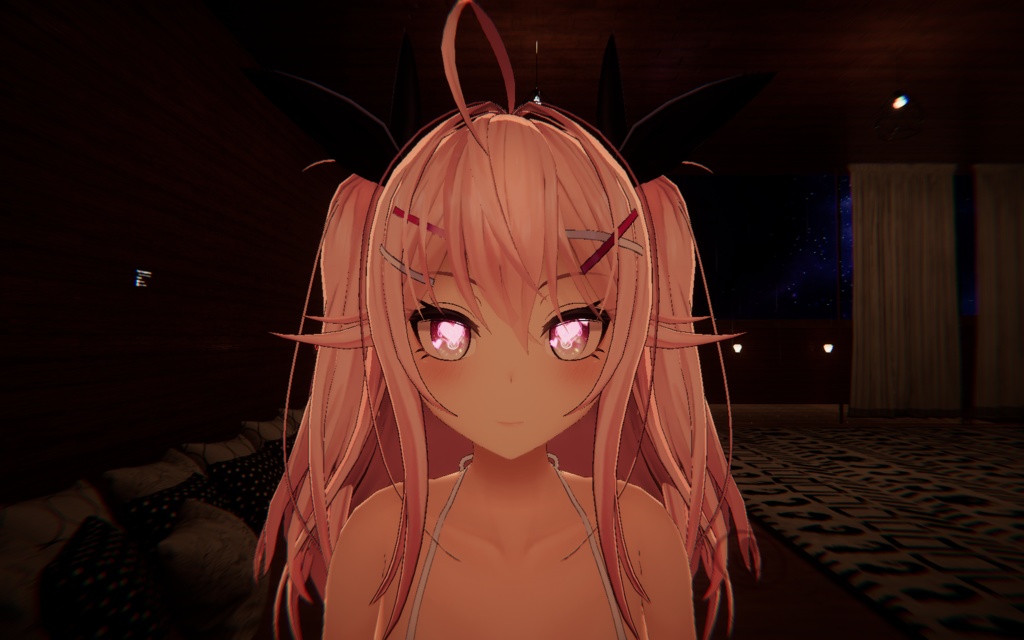 空と少女と淫紋はーと【改変用瞳テクスチャ】