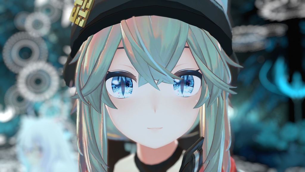 ザフィール・アイ【改変用瞳テクスチャ】