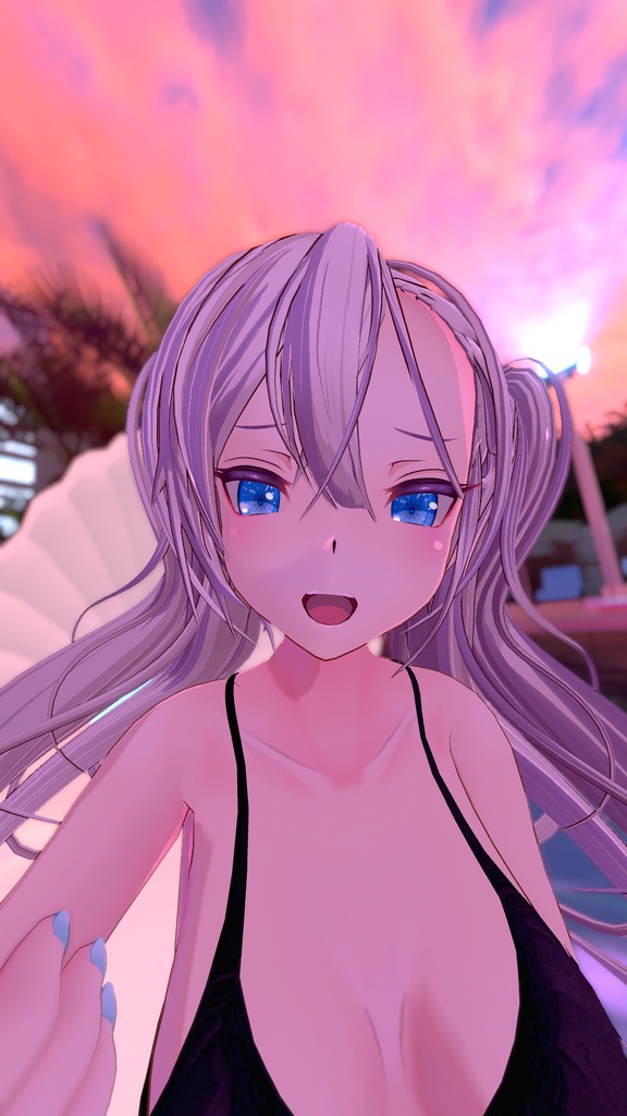 氷雪結晶の瞳【改変用瞳テクスチャ】