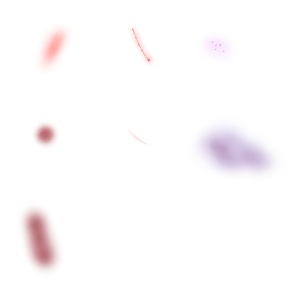 ダメージ表現用傷テクスチャセット