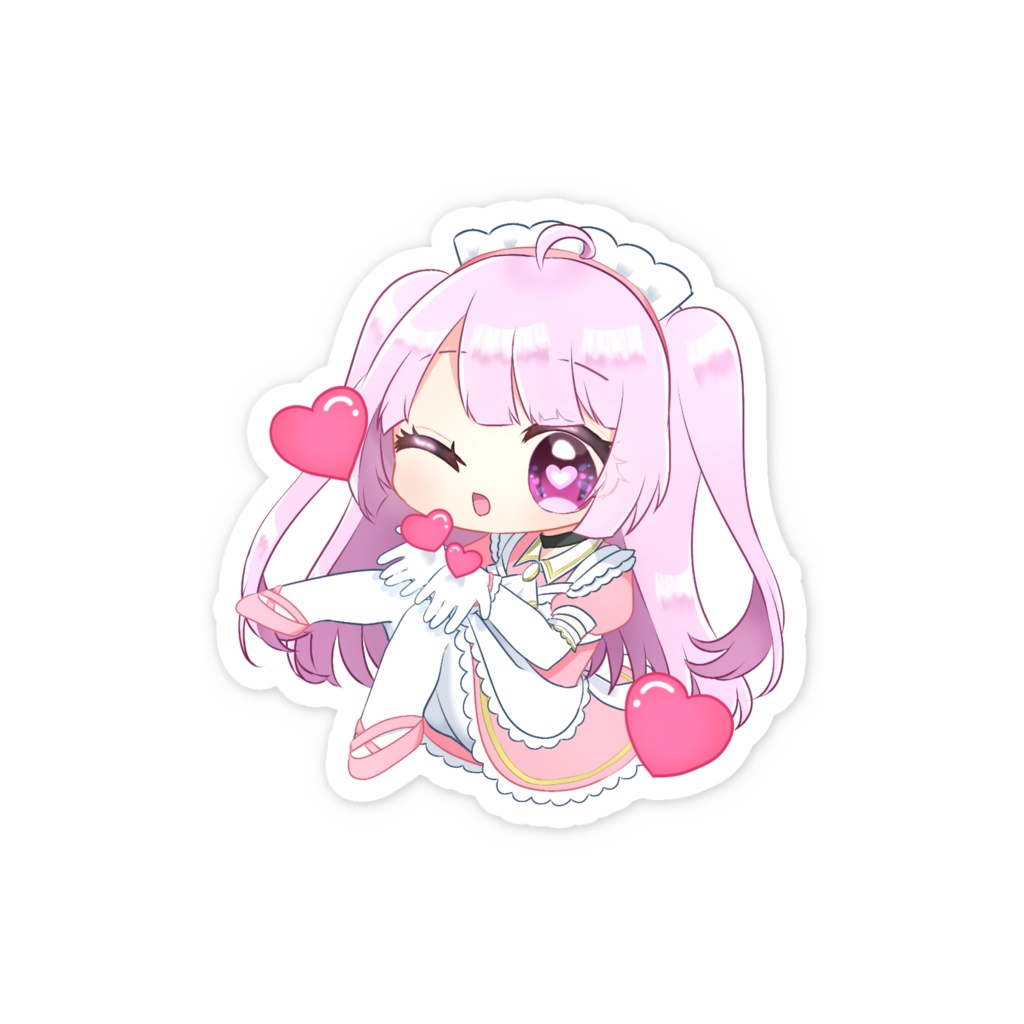 天羽えるSDスマホステッカー✧ハートVer.