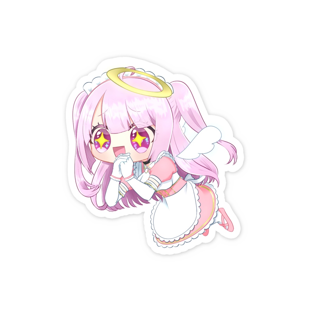 天羽えるスマホステッカー✧キラキラVer.