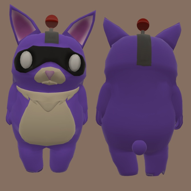 オリジナル3Dアバター「レバット」