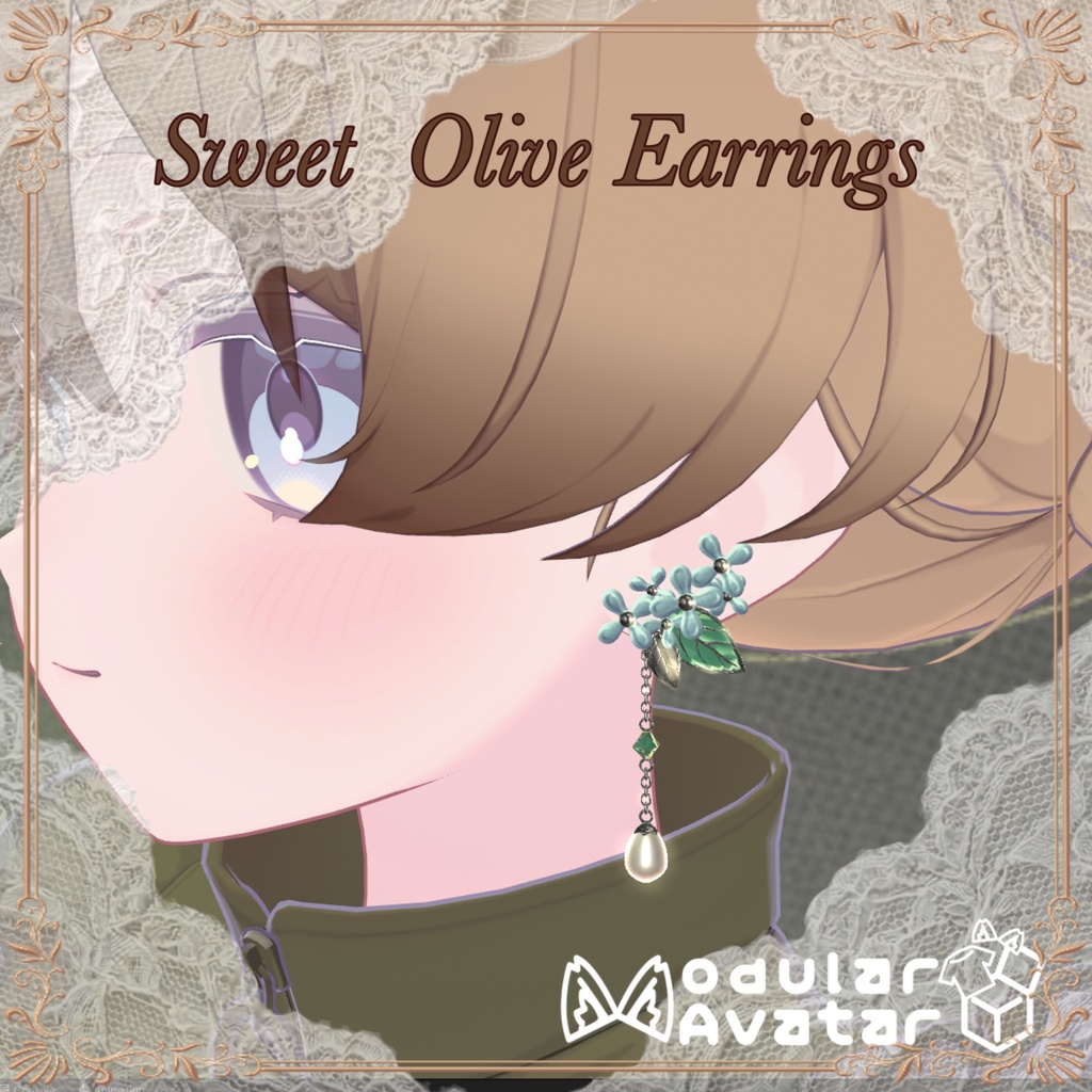 ✨セール中✨【カスタム∞】金木犀のピアス ~ Sweet Olive Earrings ~