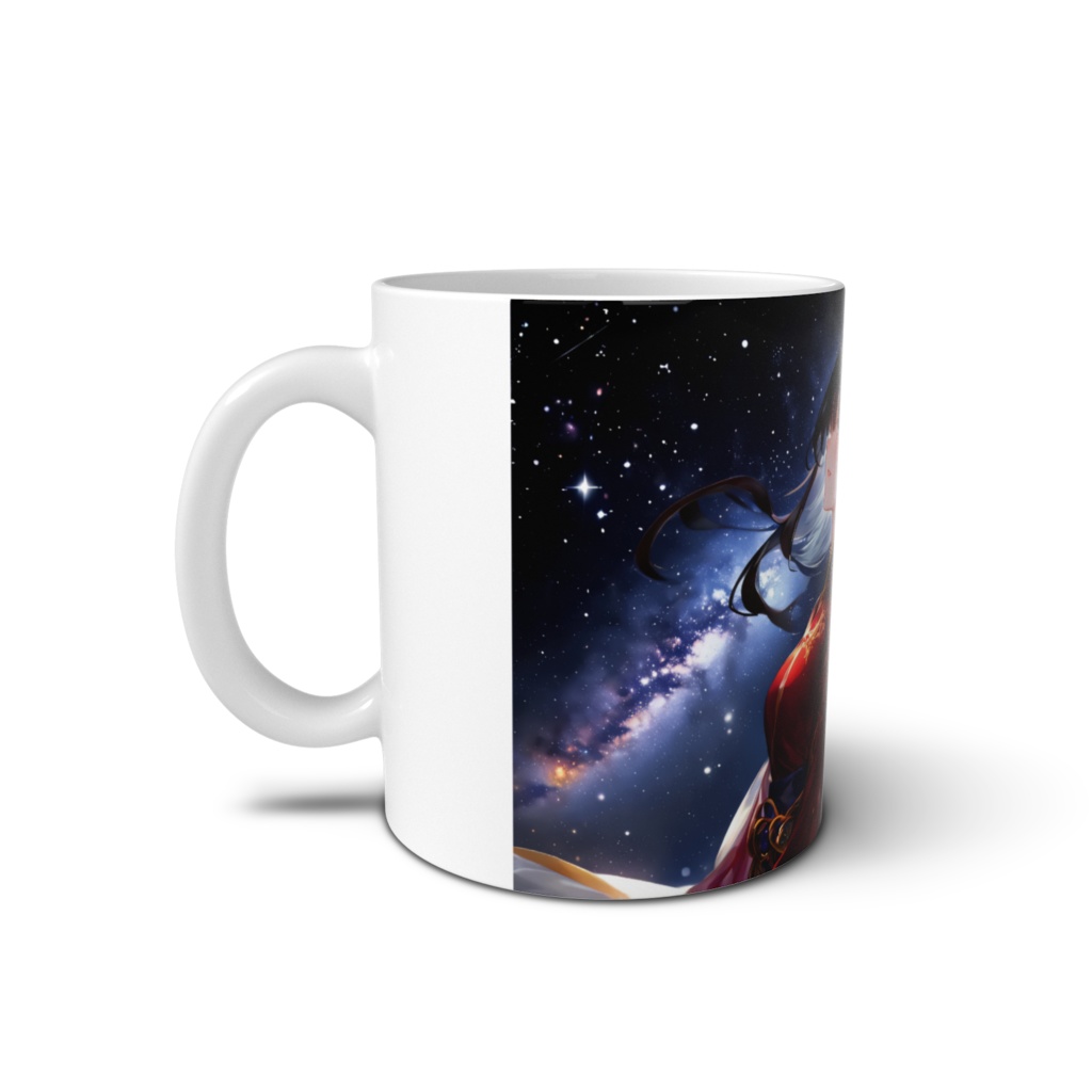 双子座の女神:まばゆい星雲に囲まれて