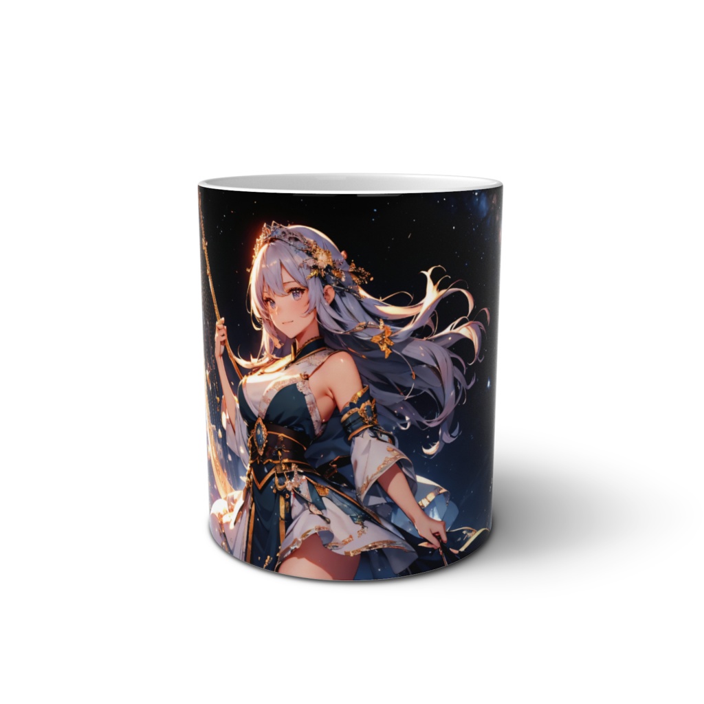 蟹座の女神：星屑がダンスを舞う宇宙<マグカップ>