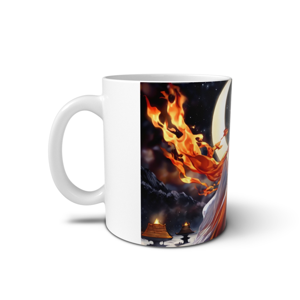 <マグカップ>射手座の女神:大地に揺らぐ炎をまとって