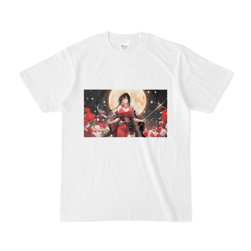 <Tシャツ>蠍座の女神:月夜の晩に薔薇に語れば