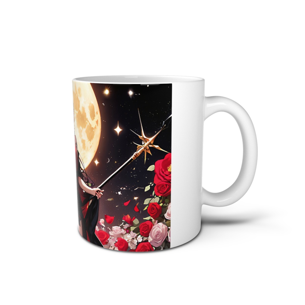 <マグカップ>蠍座の女神:月夜の晩に薔薇に語れば