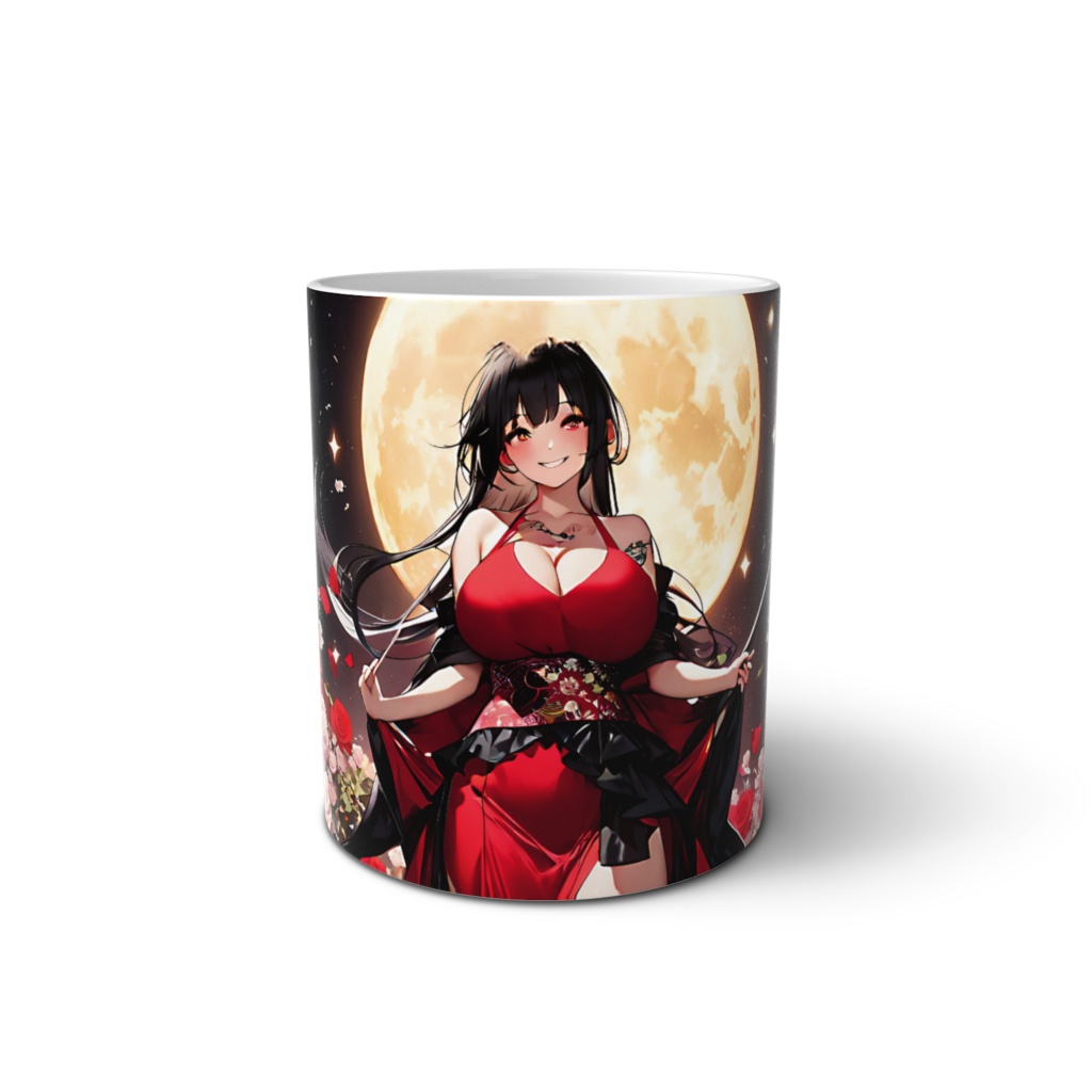 <マグカップ>蠍座の女神：月夜の晩に薔薇に語れば
