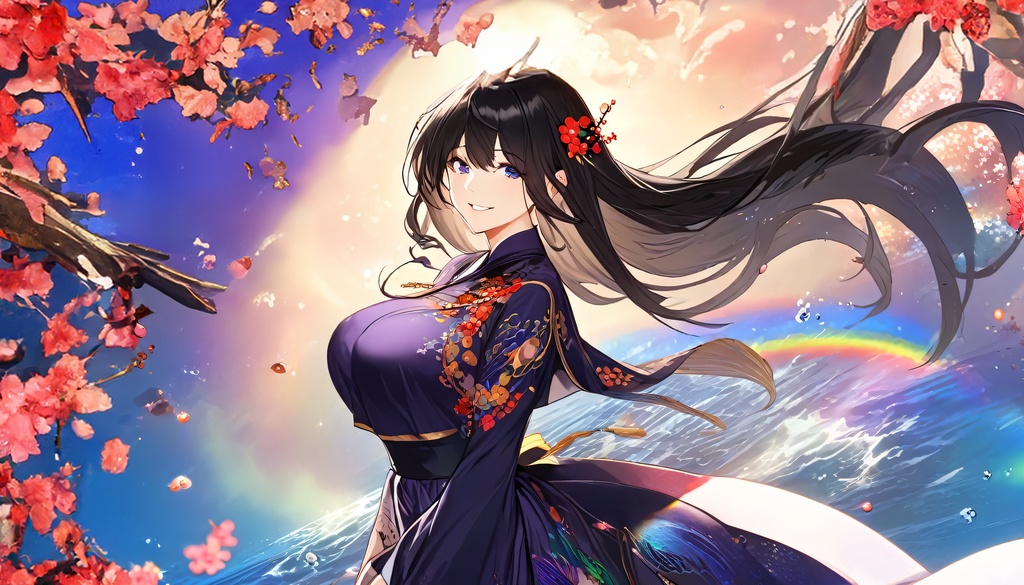 【12星座コレクション】魚座の女神｜癒しのヒーリングアートVol.01：梅のかほりを初夏へ向けて