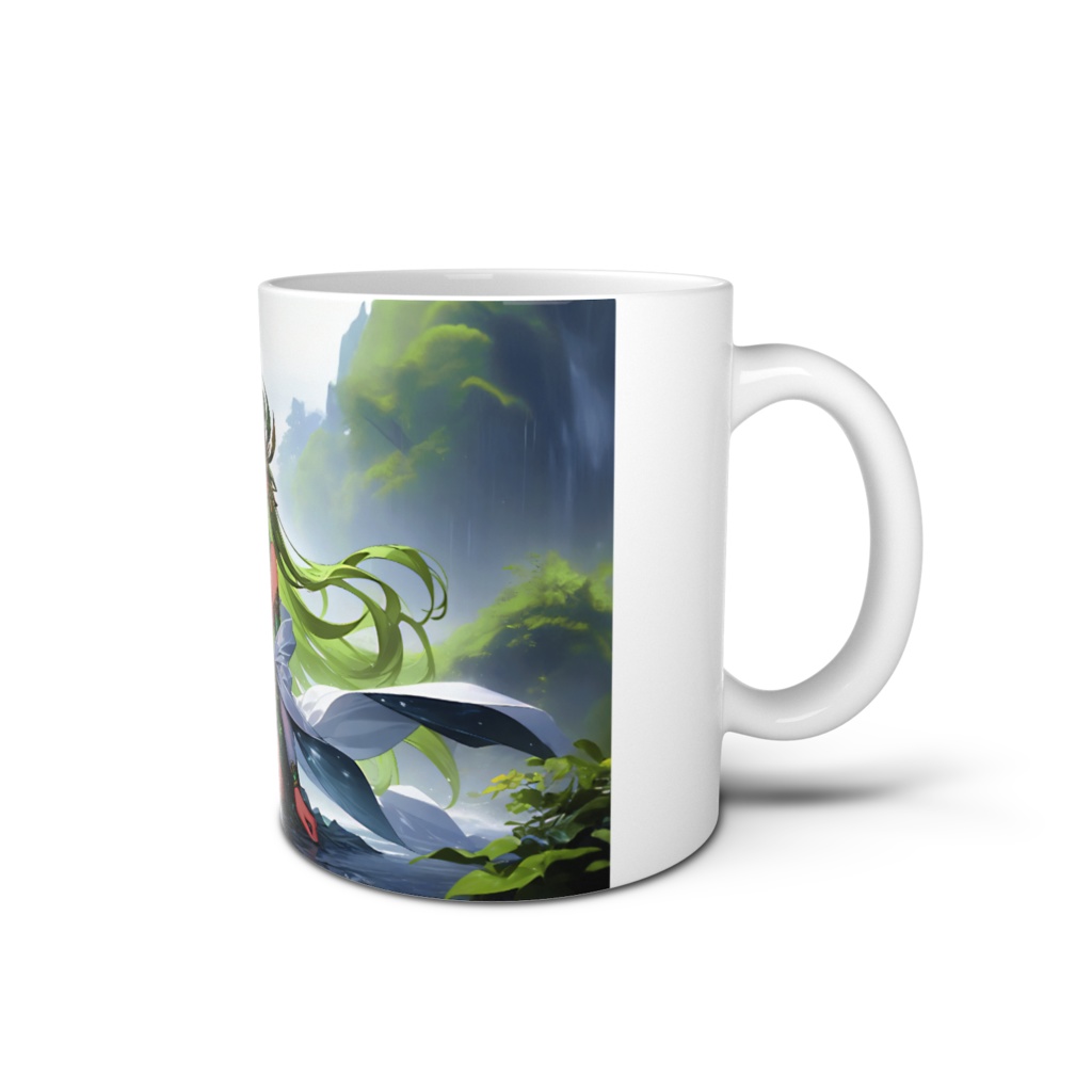 <マグカップ>蟹座の女神:雨の恵みの音を聞きながら