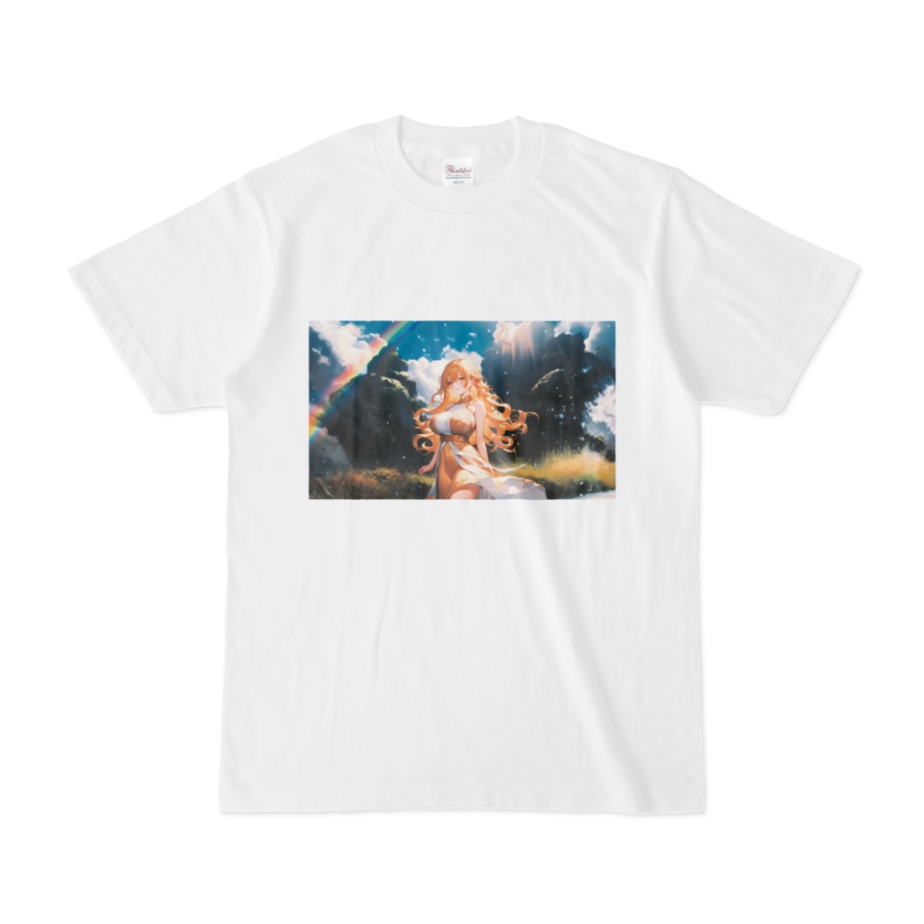 <Tシャツ>獅子座の女神:雨あがりの虹は突然に