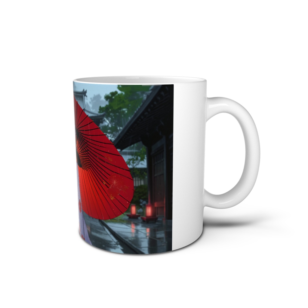 <マグカップ>天秤座の女神:小雨降る京都にて