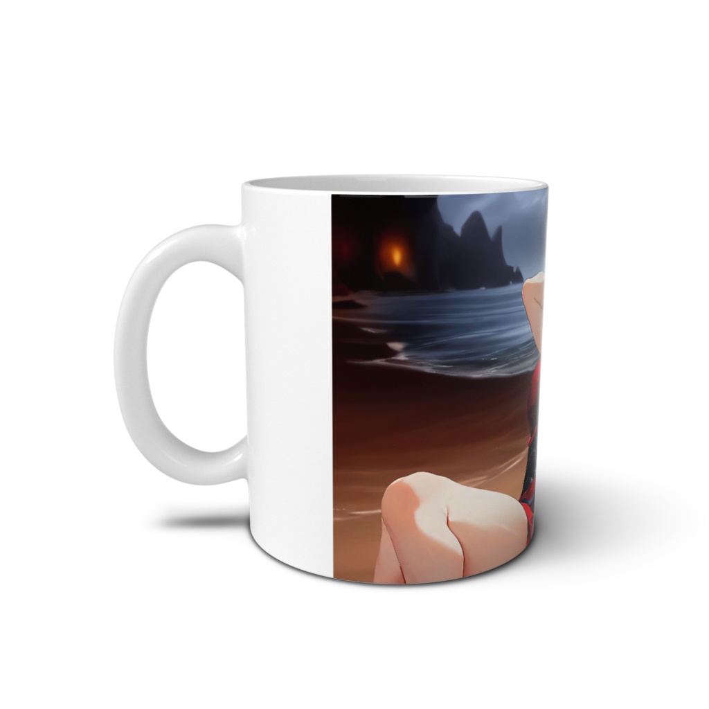 <マグカップ>蠍座の女神:ふたりだけの秘密の砂浜