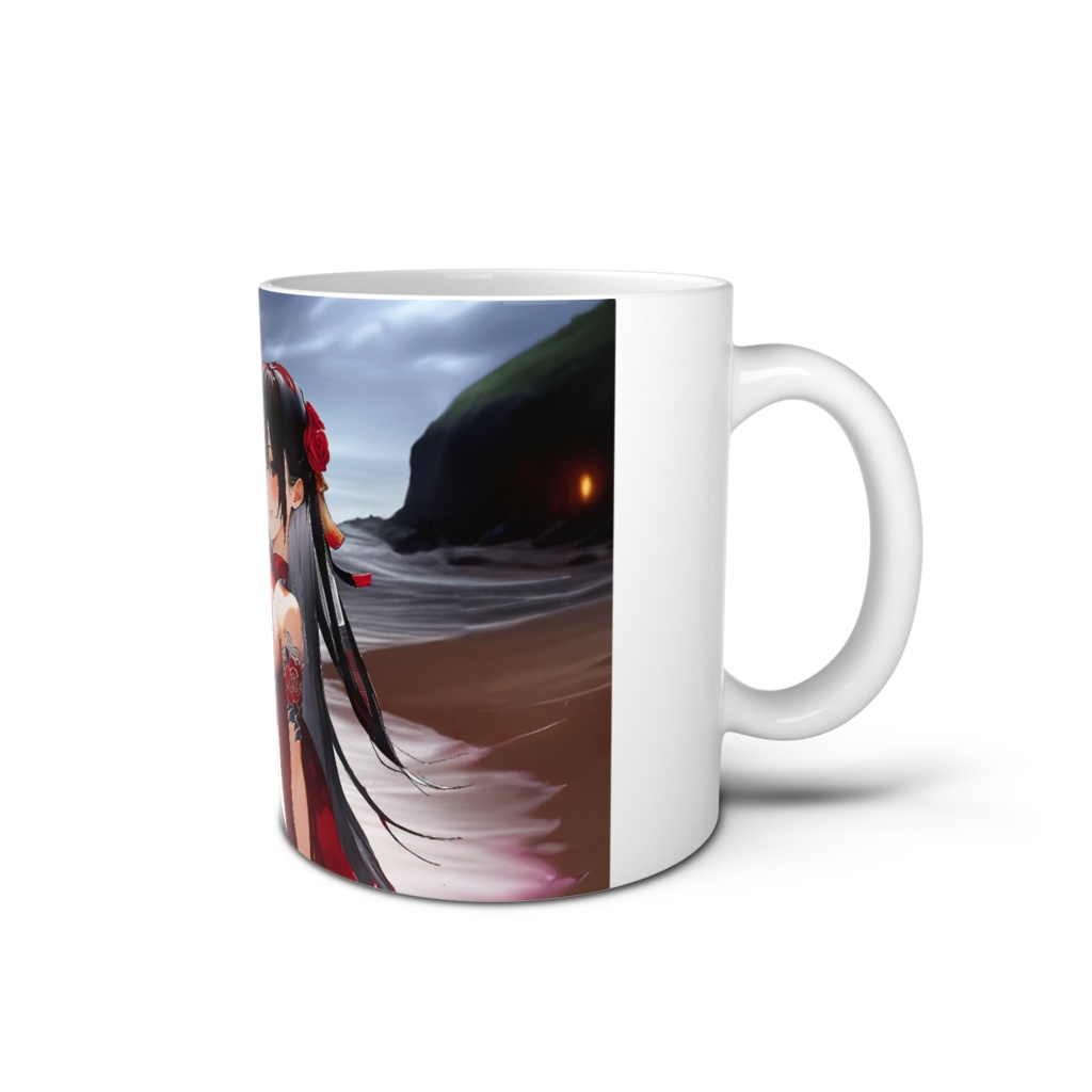 <マグカップ>蠍座の女神:ふたりだけの秘密の砂浜