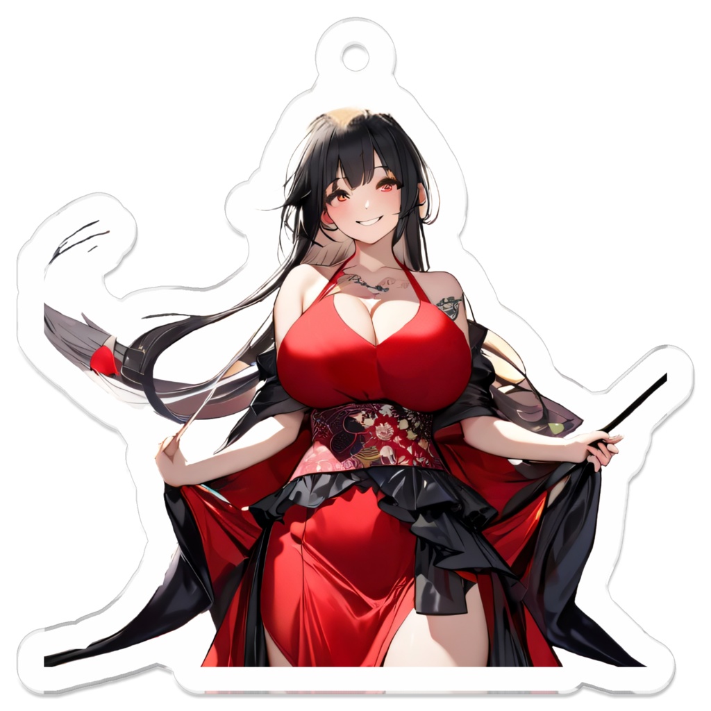 <アクリルキーホルダー>蠍座の女神:月夜の晩に薔薇に語れば