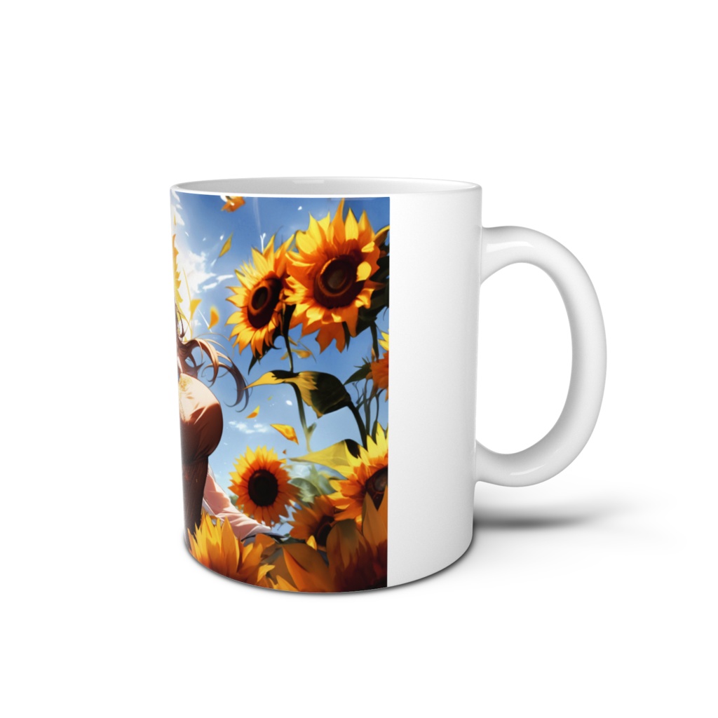 <マグカップ>牡牛座の女神:いつもあなたはひまわりのように