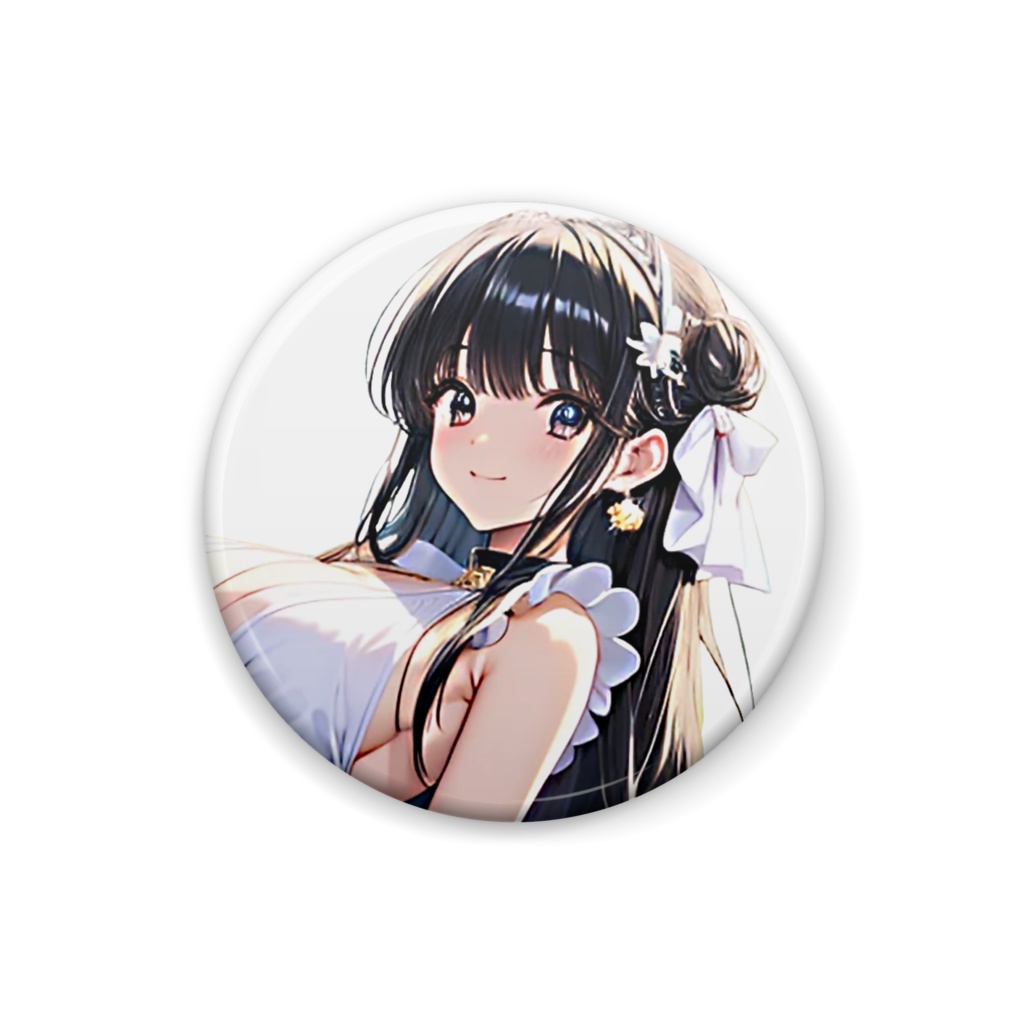 <缶バッジ>乙女座の女神:5月の光の中であなたを想ふ