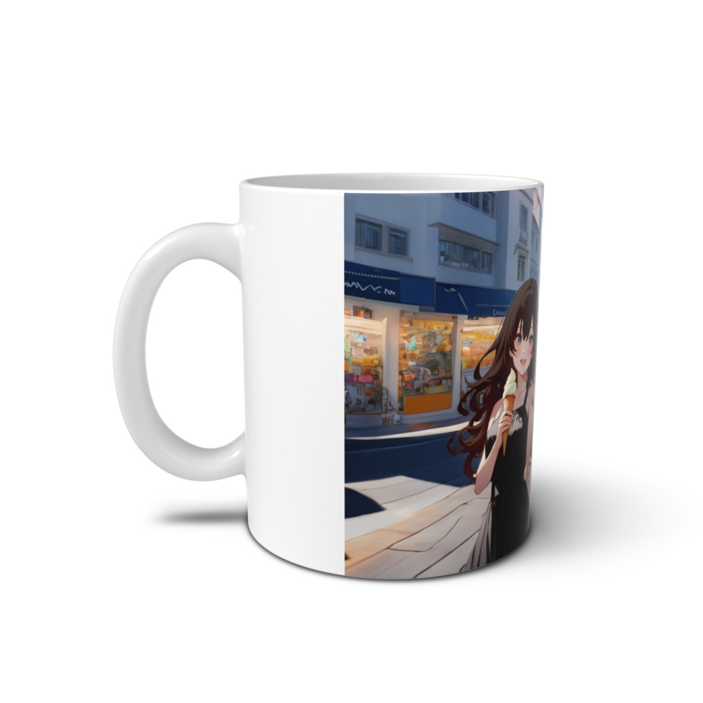 <マグカップ>双子座の女神:アイスクリーム片手に海の街へ行こう