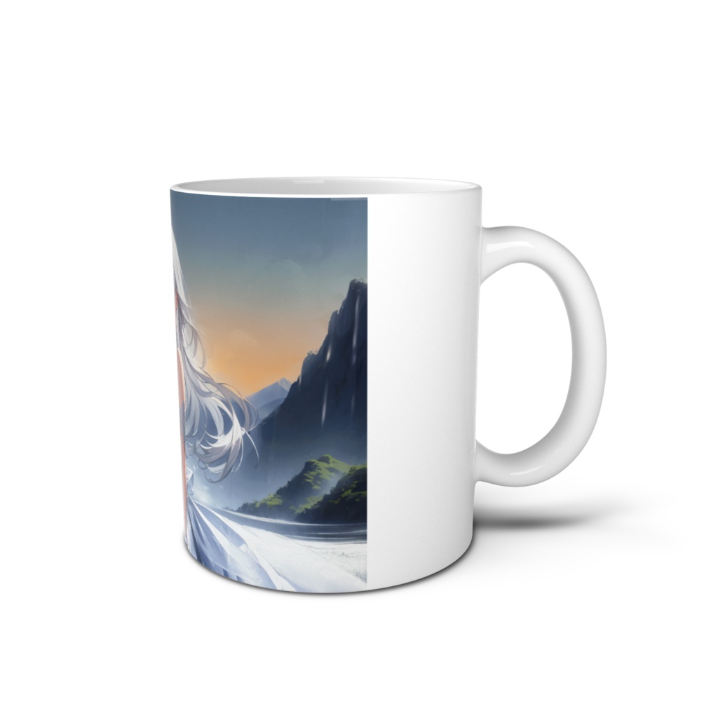 <マグカップ>水瓶座の女神:夕立が過ぎて君の瞳に映るのは