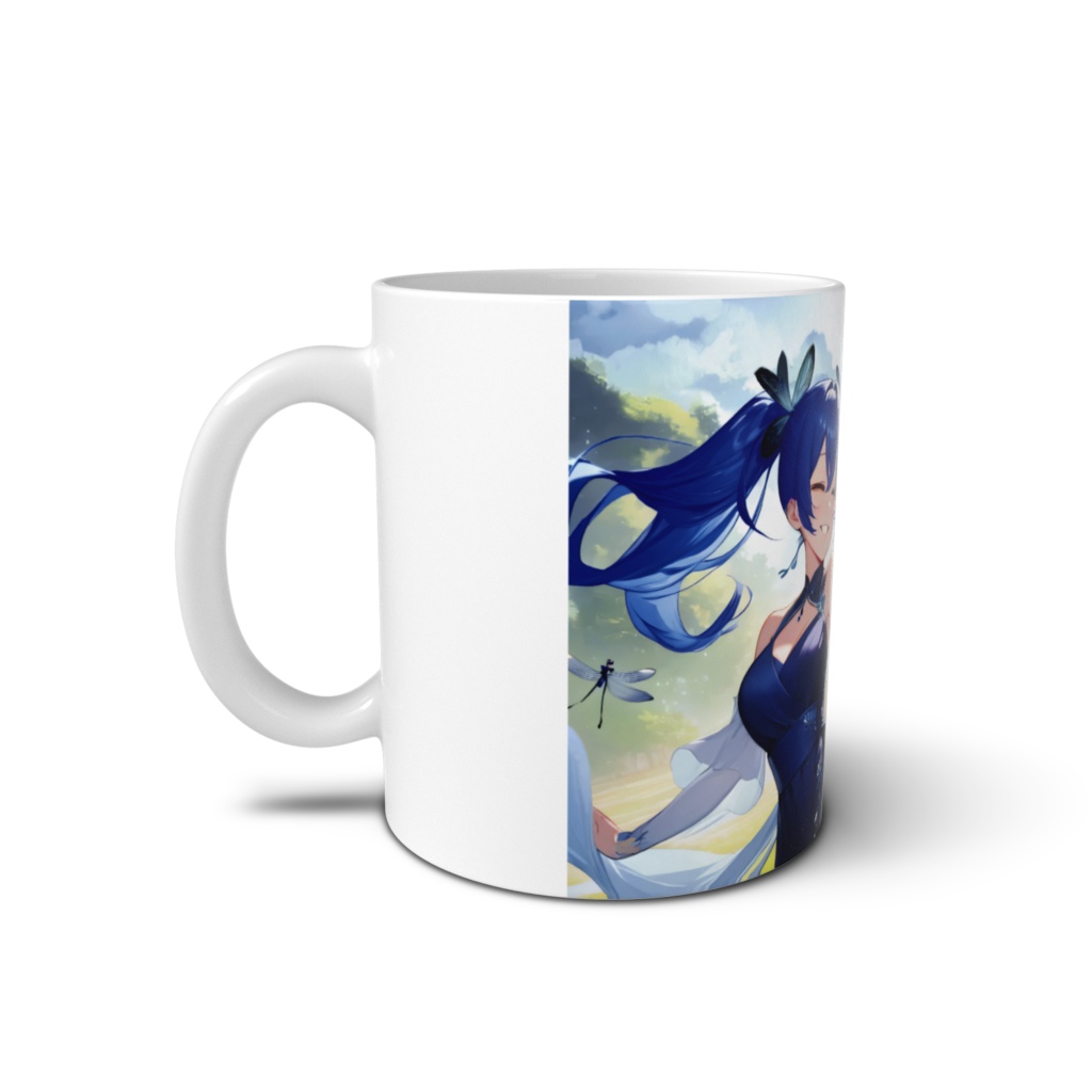 <マグカップ>魚座の女神:ふるさとの思い出は夏休みの日差しの中に