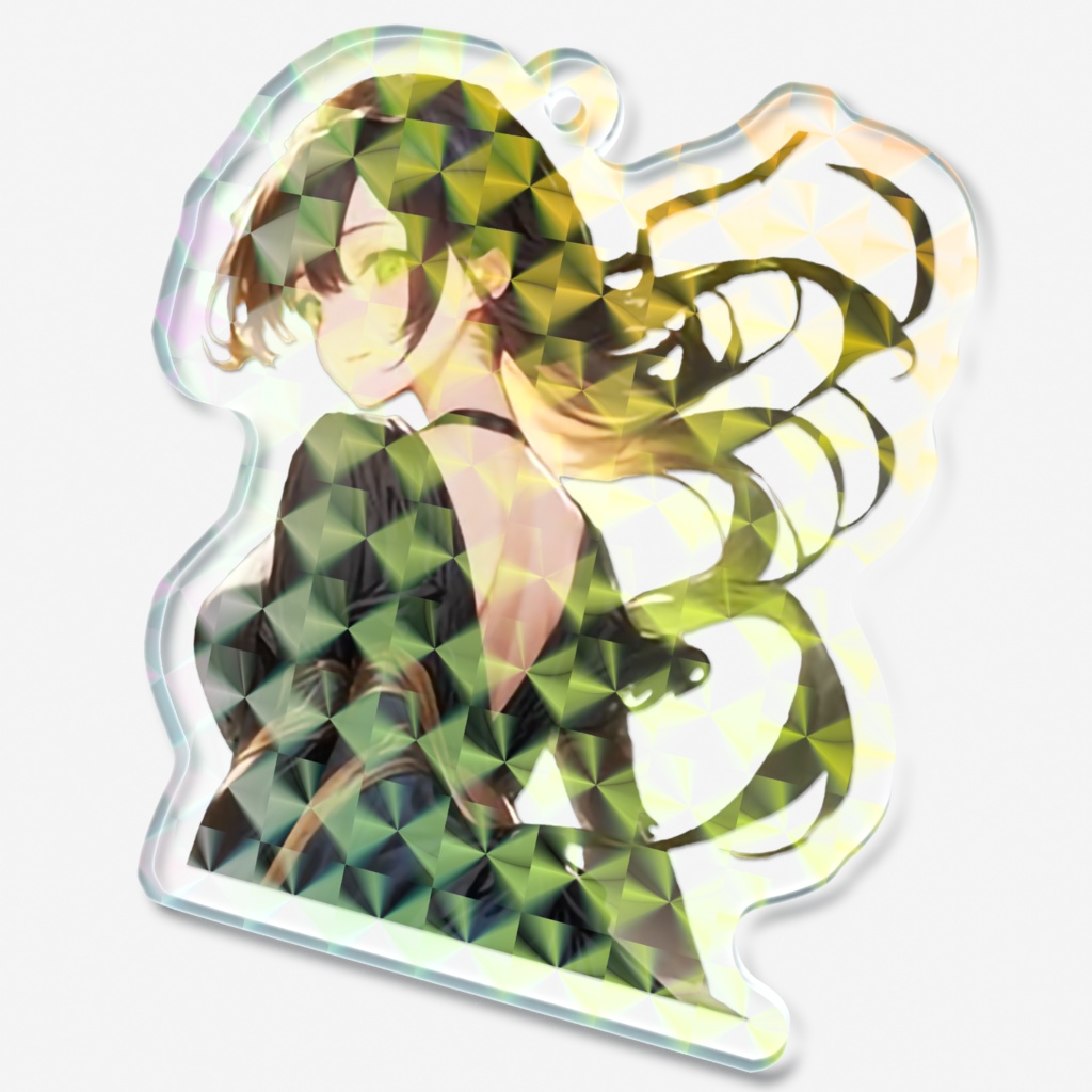 <アクリルキーホルダー>双子座の女神:この緑と光を忘れないで(姉)